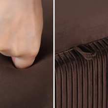 Evelyn Velvet Storage Ottoman Bench
